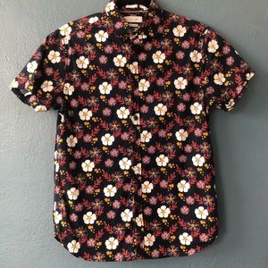 Floral Button Down